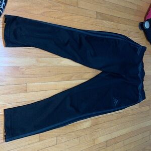 Mens black adidas pants